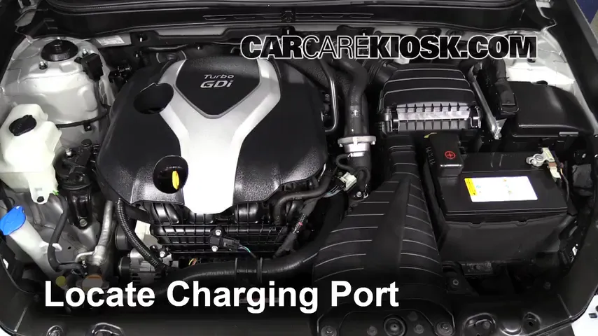 2013 Hyundai Sonata Limited 2.0L 4 Cyl. Turbo Air Conditioner Recharge Freon